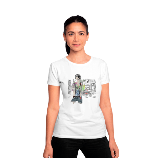 Camiseta Manga Corta Mujer Nueva York