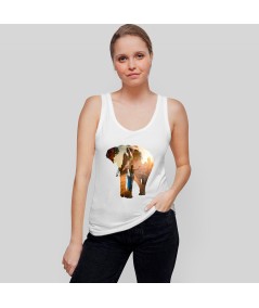 Camisetas de Tirante Mujer Elefante