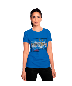 Camiseta Manga Corta Mujer Conchas