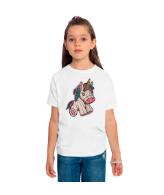 Camiseta Niña Manga Corta Unicornio