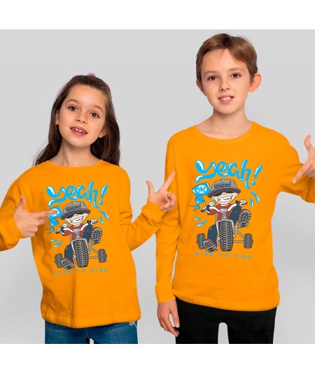 Camiseta Niños Manga Larga Yeah