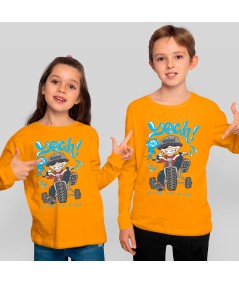 Camiseta Niños Manga Larga Yeah