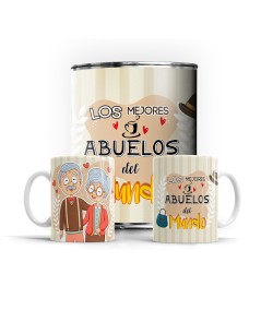 Taza los mejores abuelos del mundo